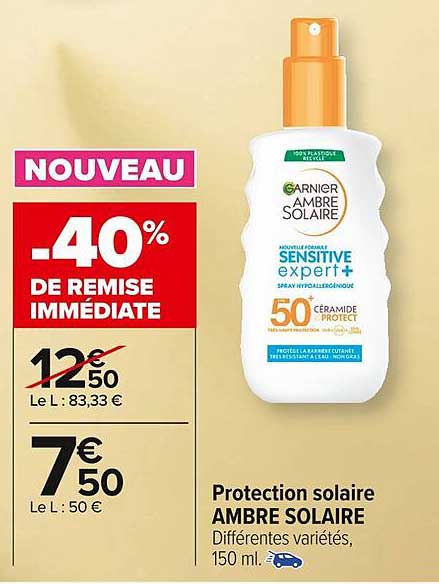 Protection Solaire Ambre Solaire