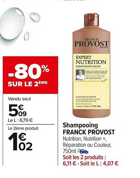 shampooing franck provost