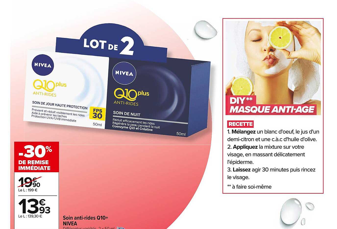 soin anti-rides q10+ nivea