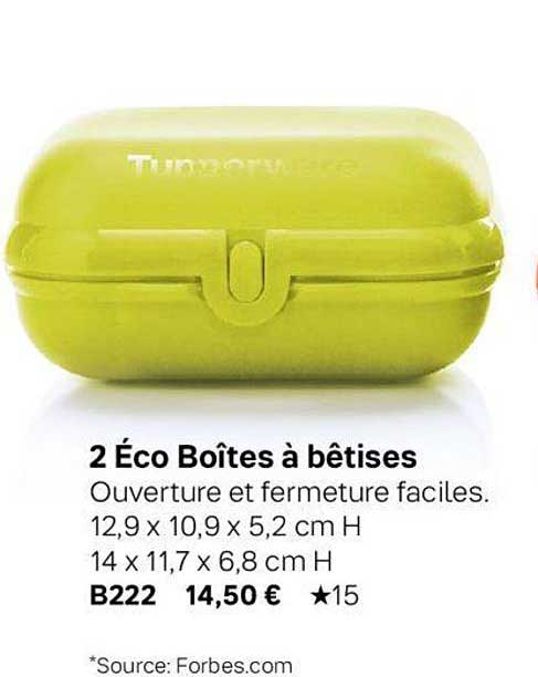 2 éco boîtes à bêtises