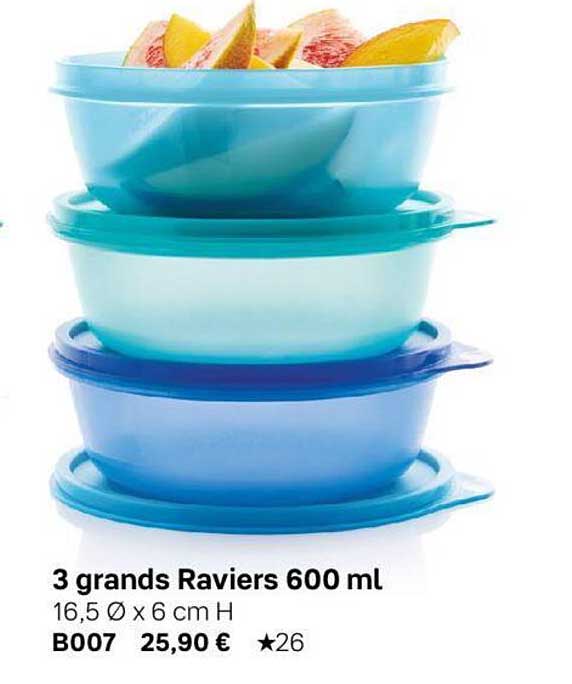 3 grands raviers 600 ml