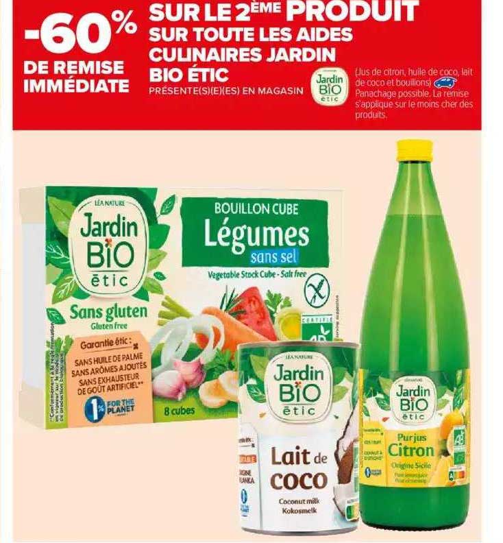 aides culinaires jardin bio étic