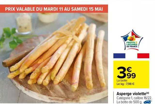 asperge violette