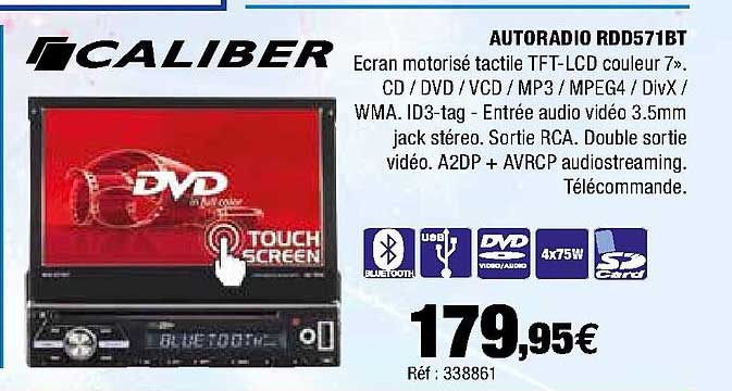 Autoradio Rdd571bt