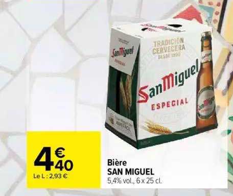 Biere San Miguel
