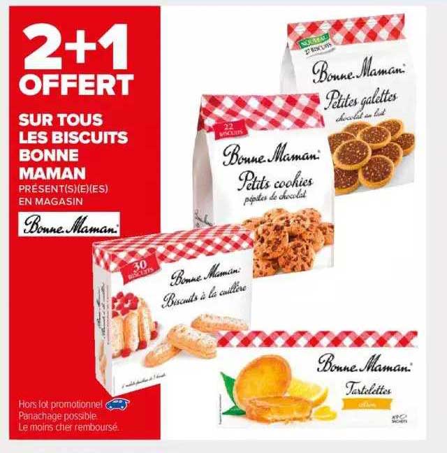biscuits bonne maman
