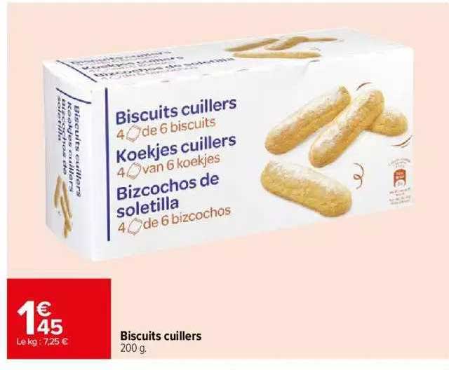 Biscuits Cuillers