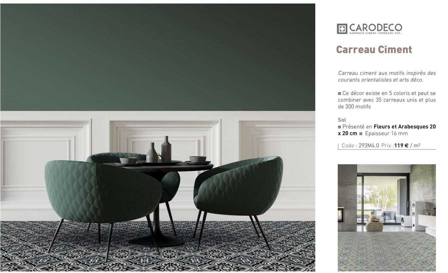 carreau ciment carodeco