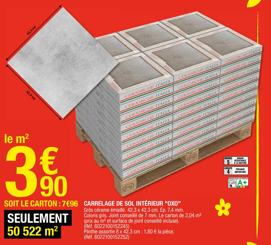 Carrelage De Sol Intérieur "oxo"