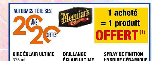 Cire éclair Ultime, Brillance éclair Ultime, Spray De Finition Hybride Céramique