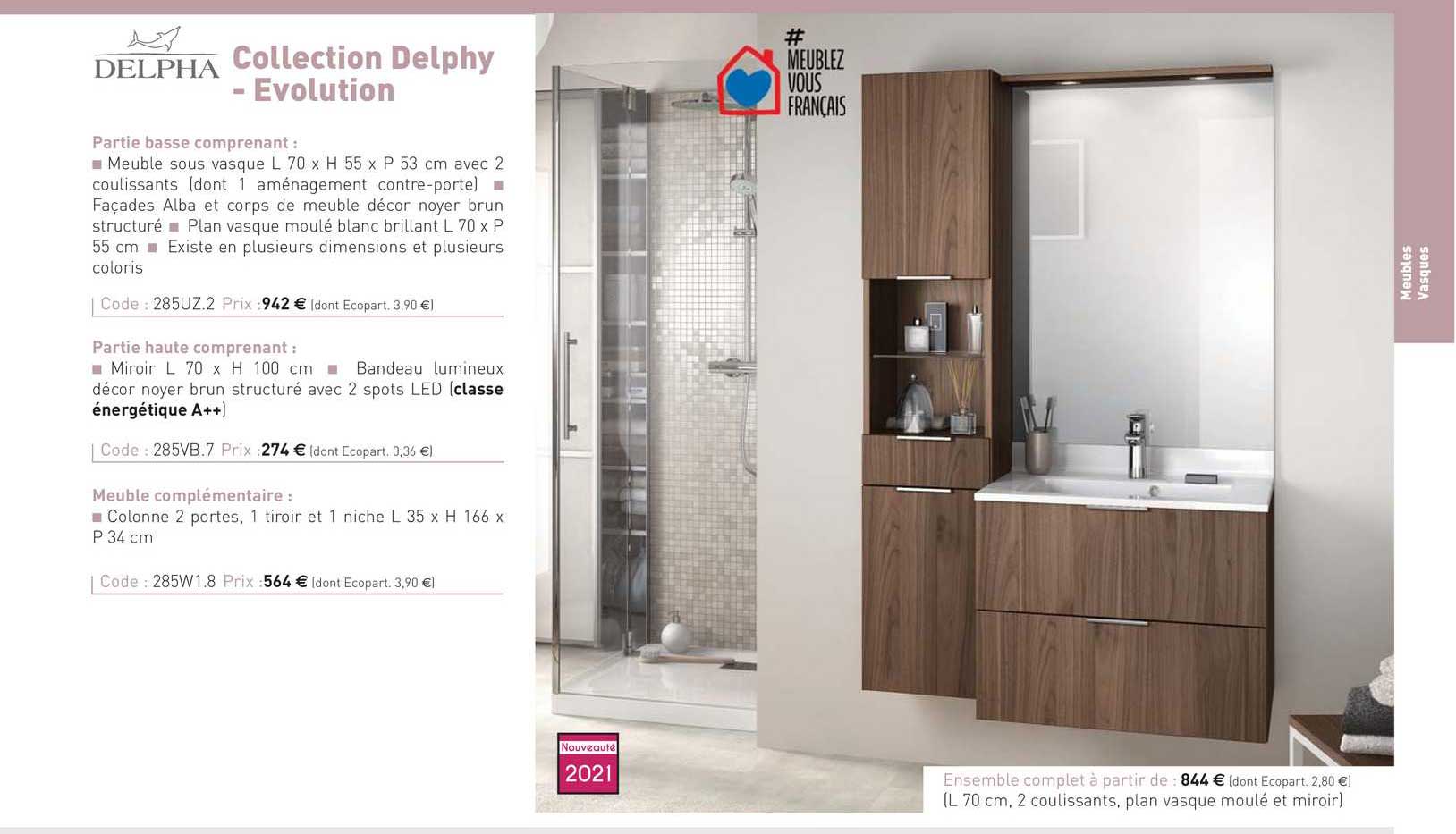 collection delphy - evolution delpha