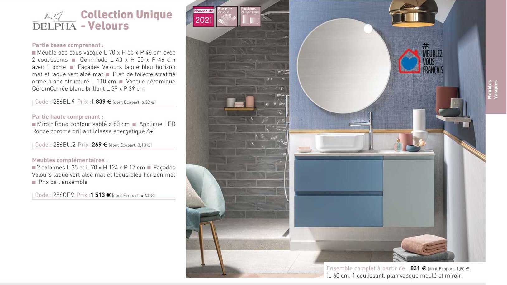 collection unique - velours delpha