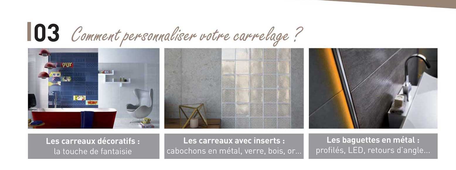 comment personnaliser votre carrelage ?