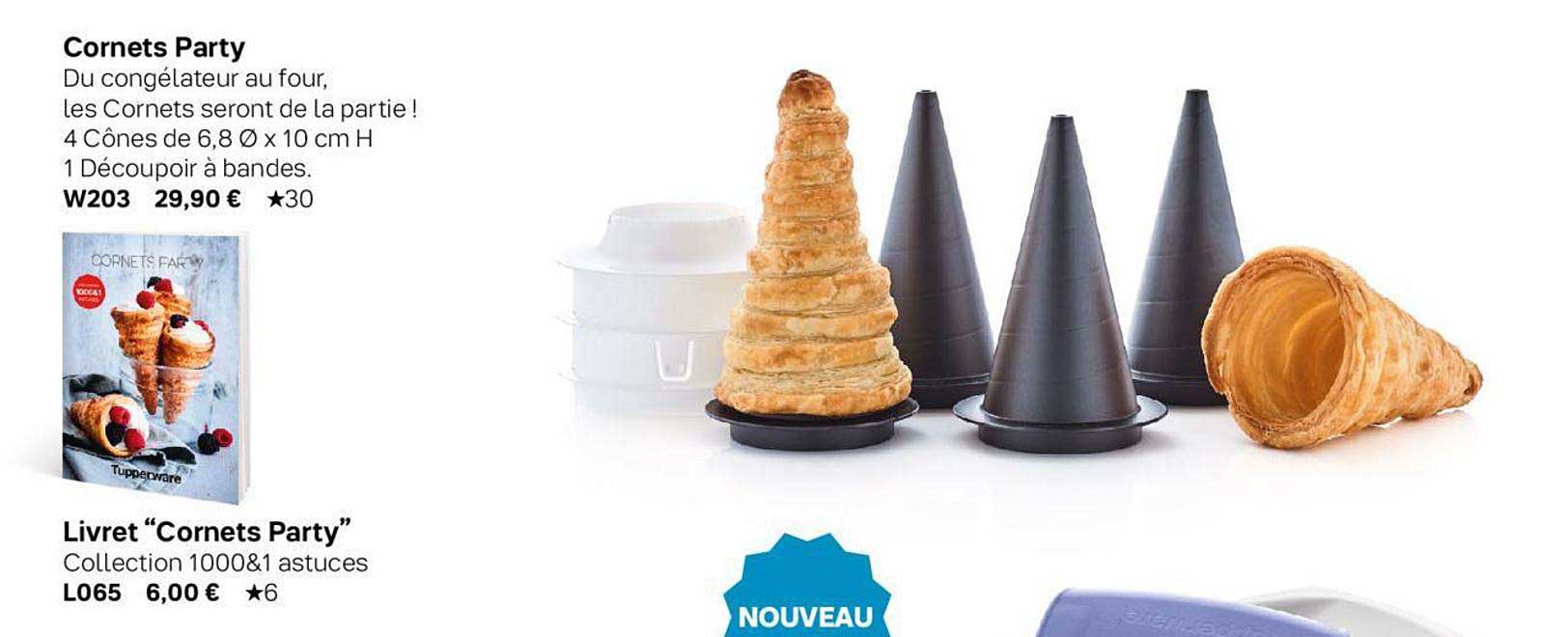 cornets party, livret "cornets party"