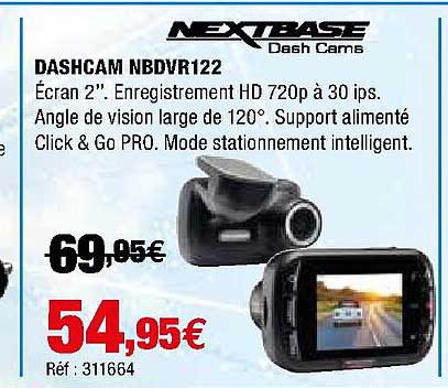 dashcam nbdvr122 nextbase