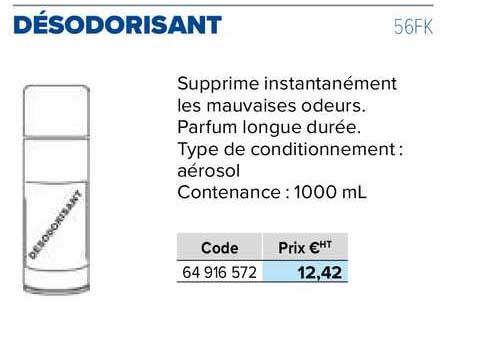 Désodorisant