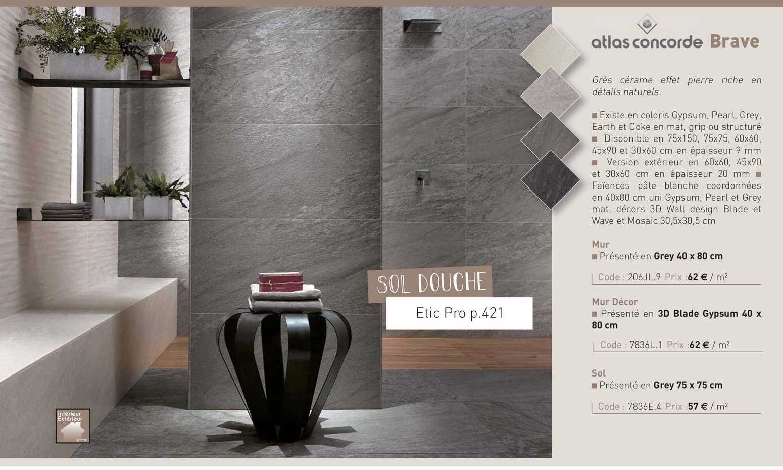 grès cérame brave atlas concorde