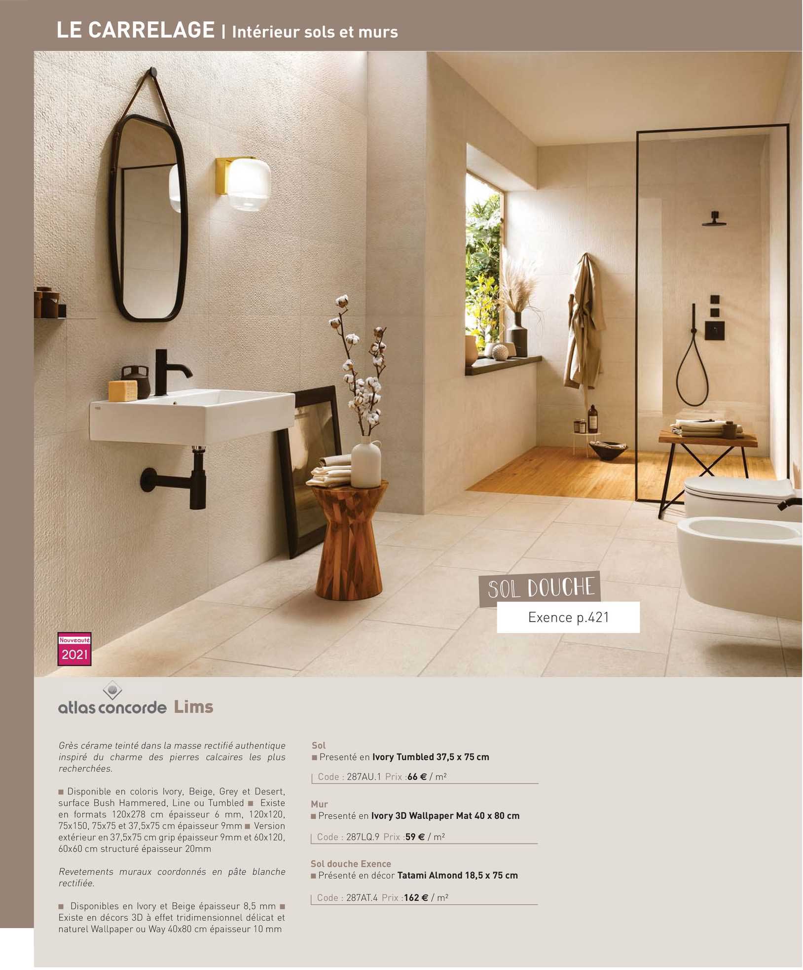 grès cérame lims atlas concorde