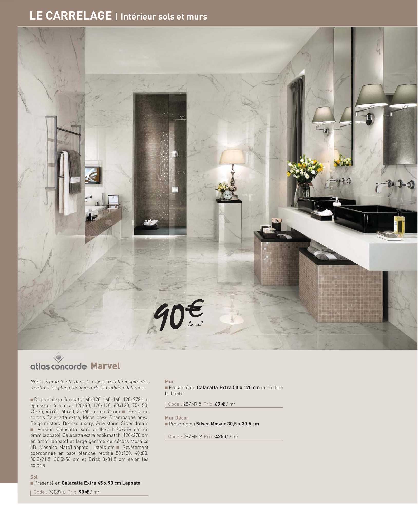 grès cérame marvel atlas concorde