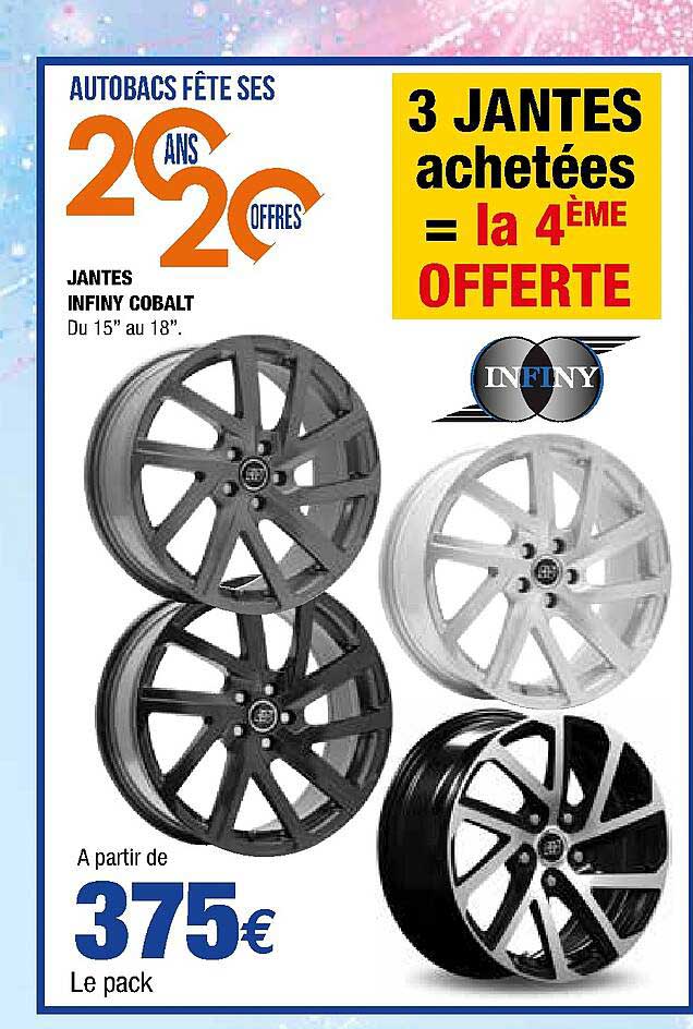 jantes infiny cobalt