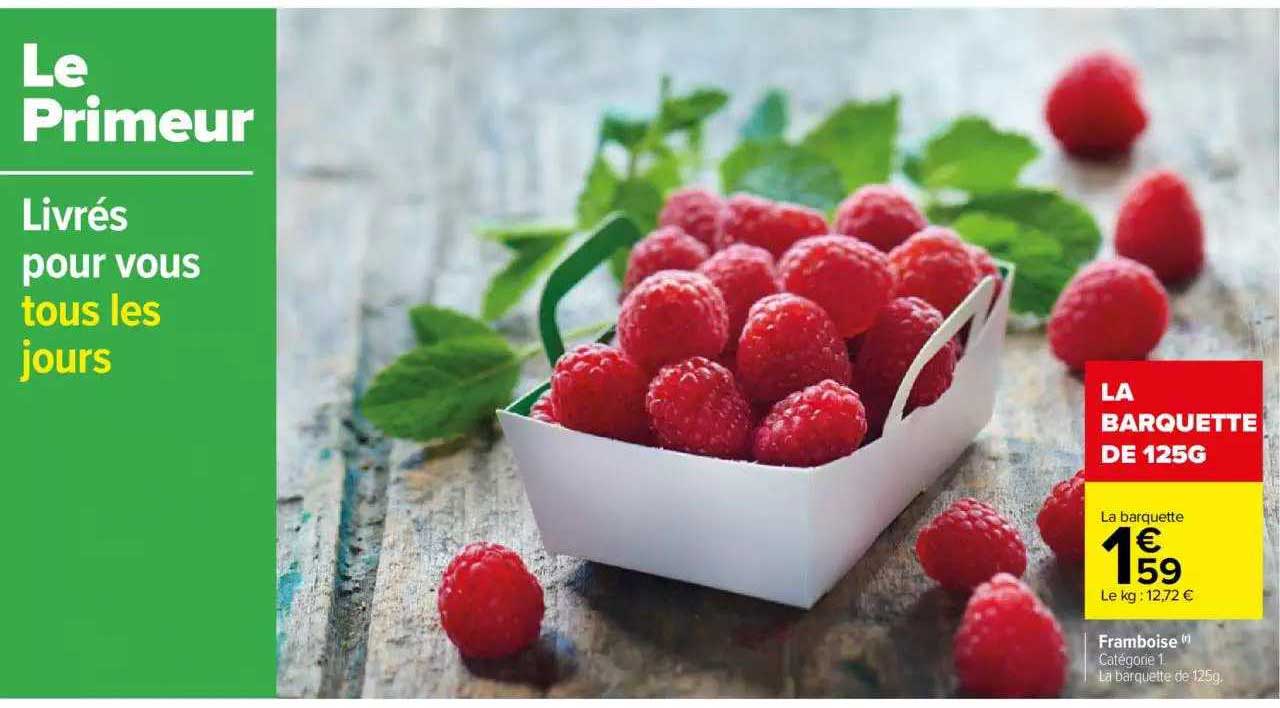 La barquette de 125g