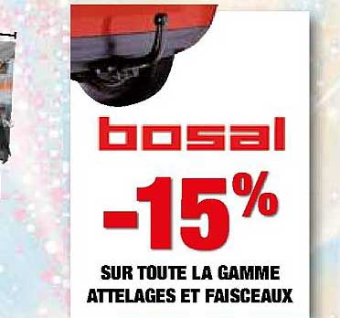 la gamme attelages et faisceaux bosal