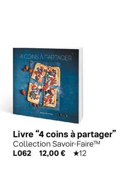 livre "4 coins à partager"