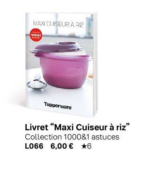 livret "maxi cuiseur à riz"