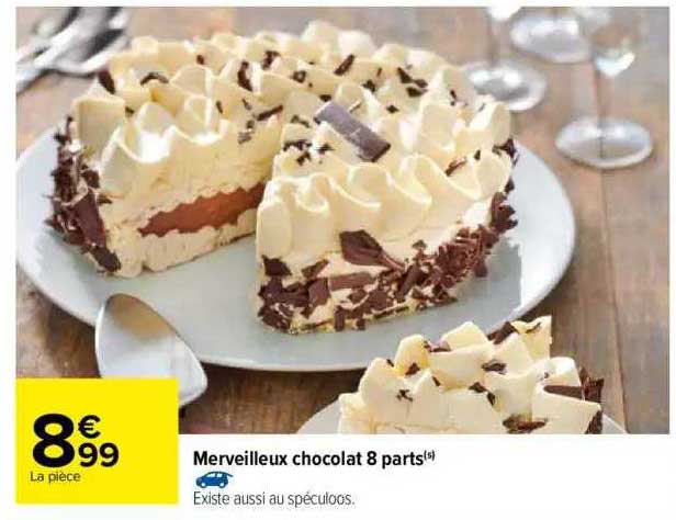 Merveilleux Chocolat 8 Parts