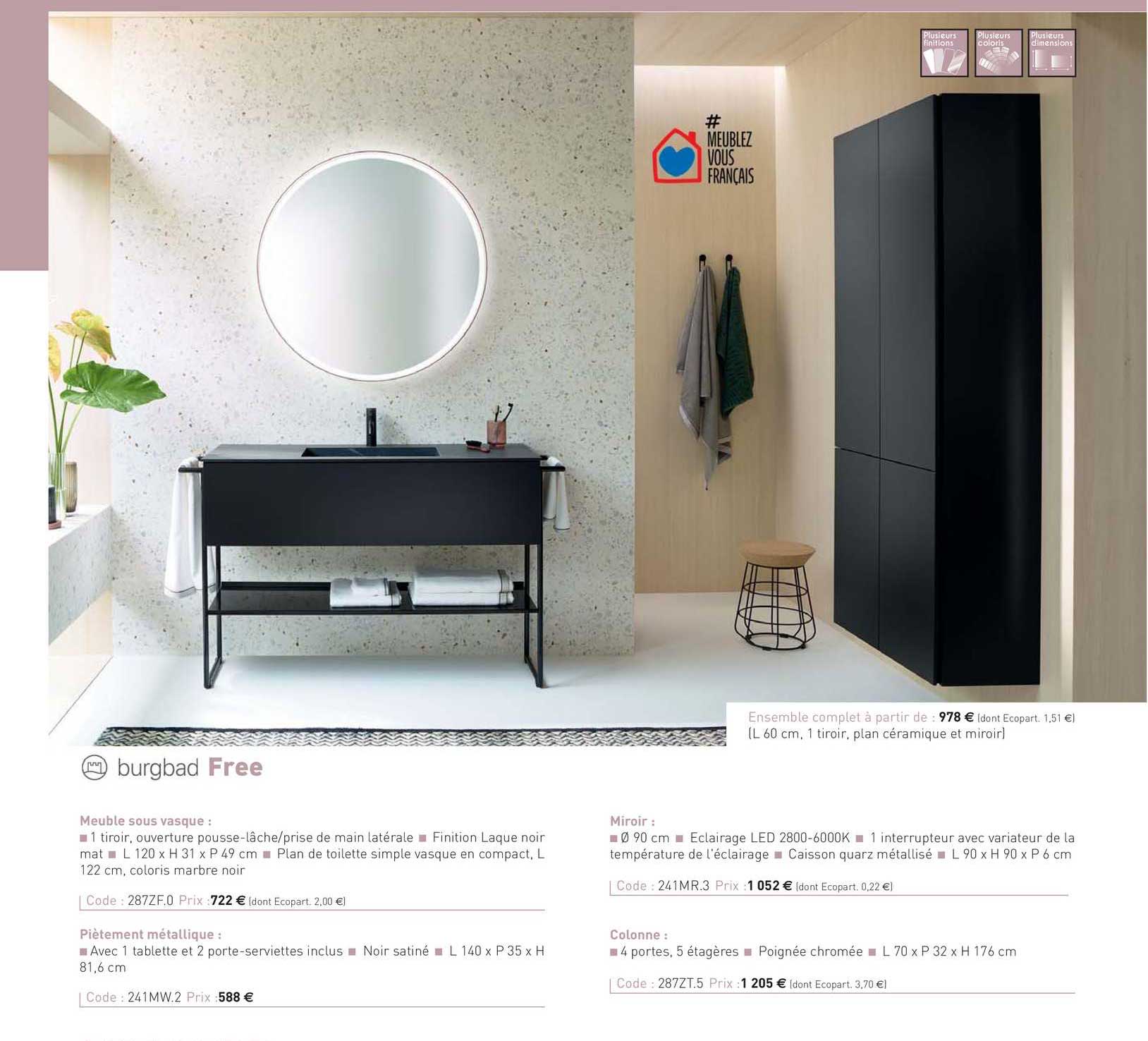 meuble sous vasquemeuble sous vasque free burgbad