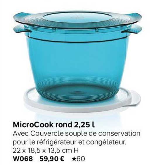 microcook rond 2,25 l