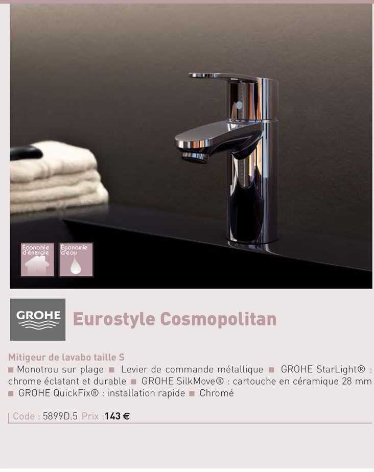 Mitigeur De Lavabo Taille S Grohe