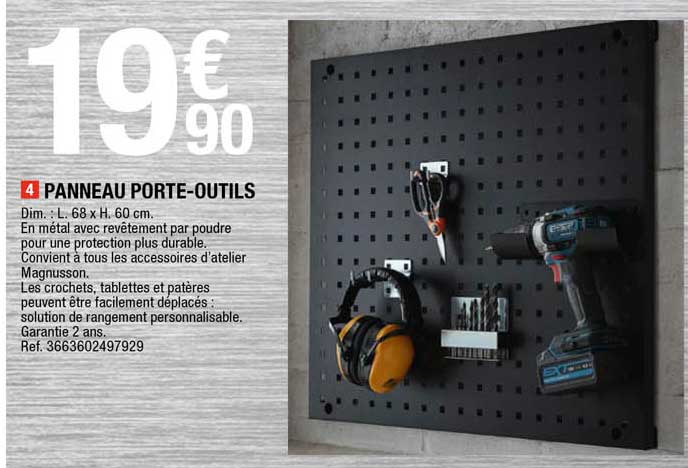 Panneau Porte-Outils