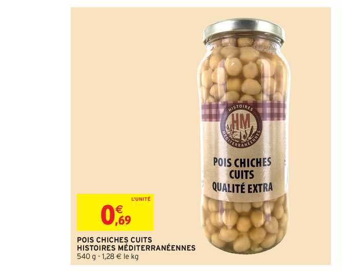 pois chiches cuits histoires méditerranéennes