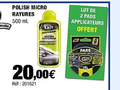 polish micro rayures