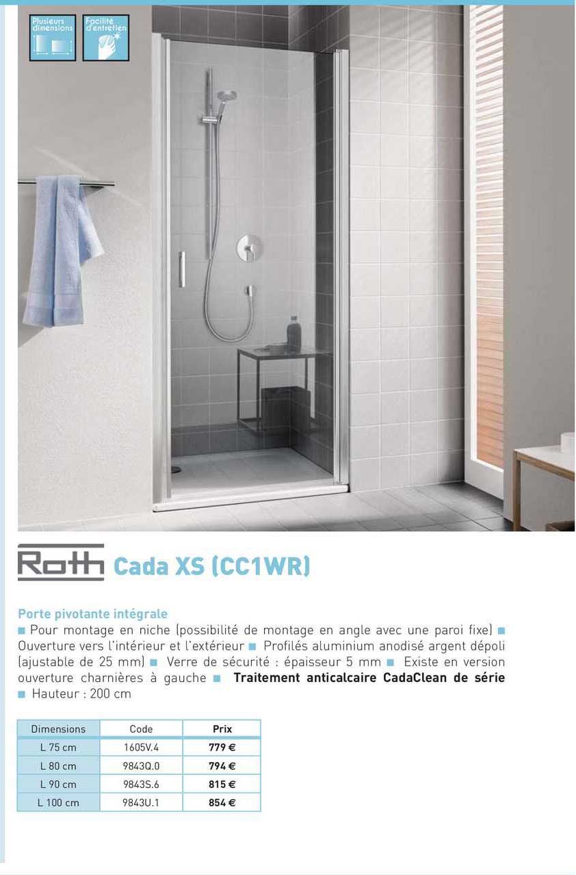 porte pivotante intégrale cada xs (cc1wr)