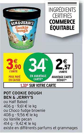 pot cookie dough ben & jerry's