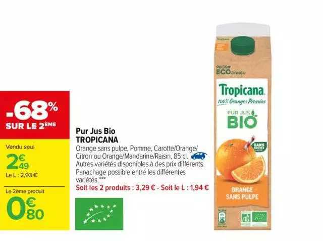 Pur Jus Bio Tropicana