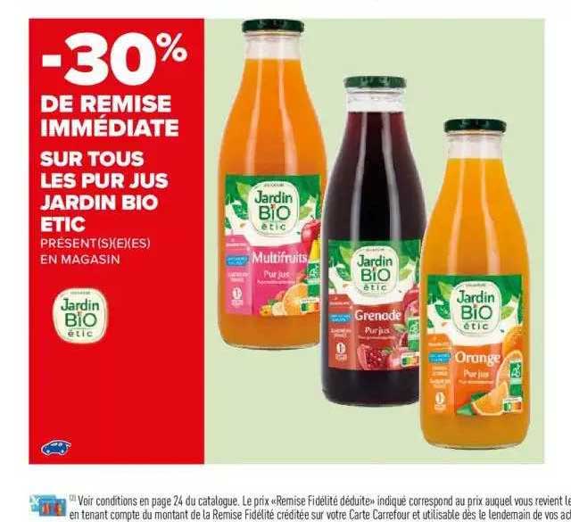 Pur Jus Jardin Bio étic