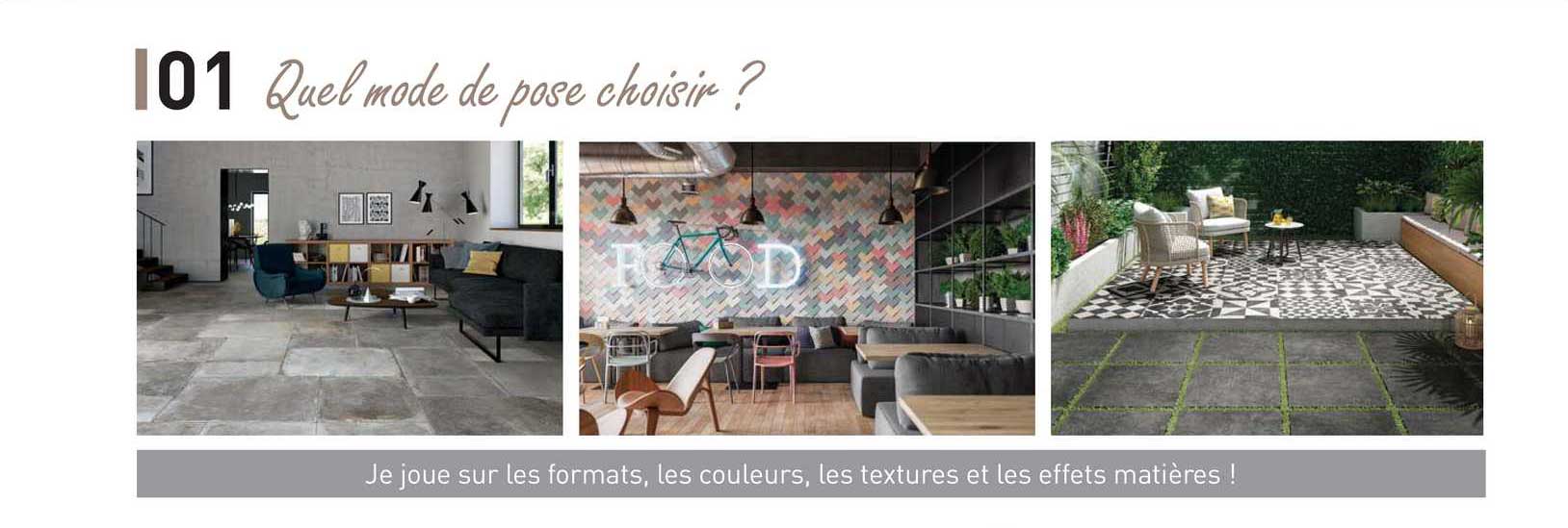 quel mode de pose choisir ?