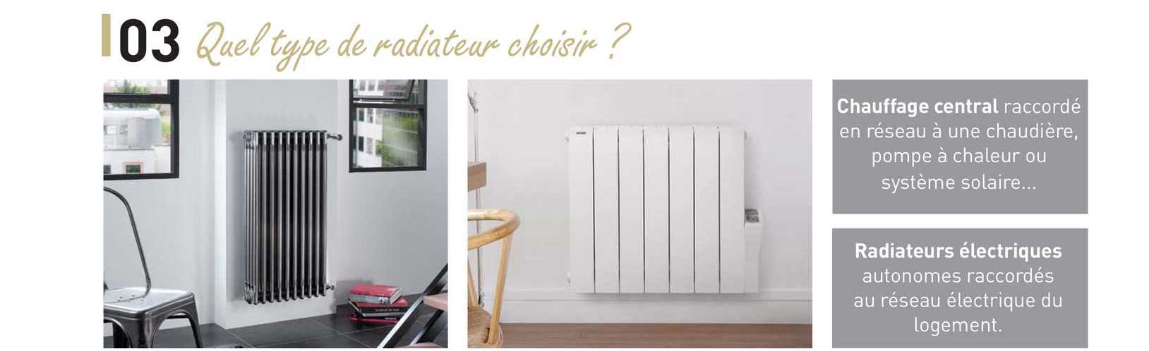 quel type de radiateur choisir ?