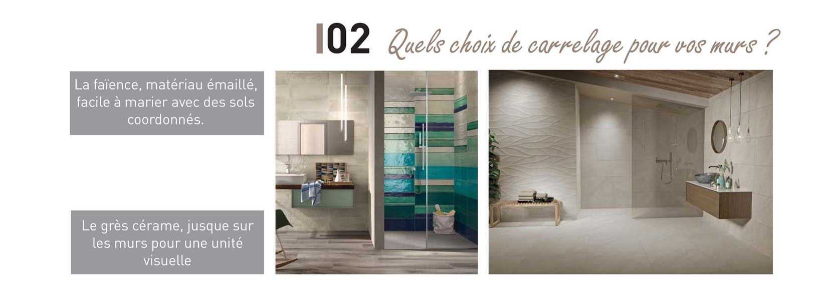 quels choix de carrelage pour vos murs ?