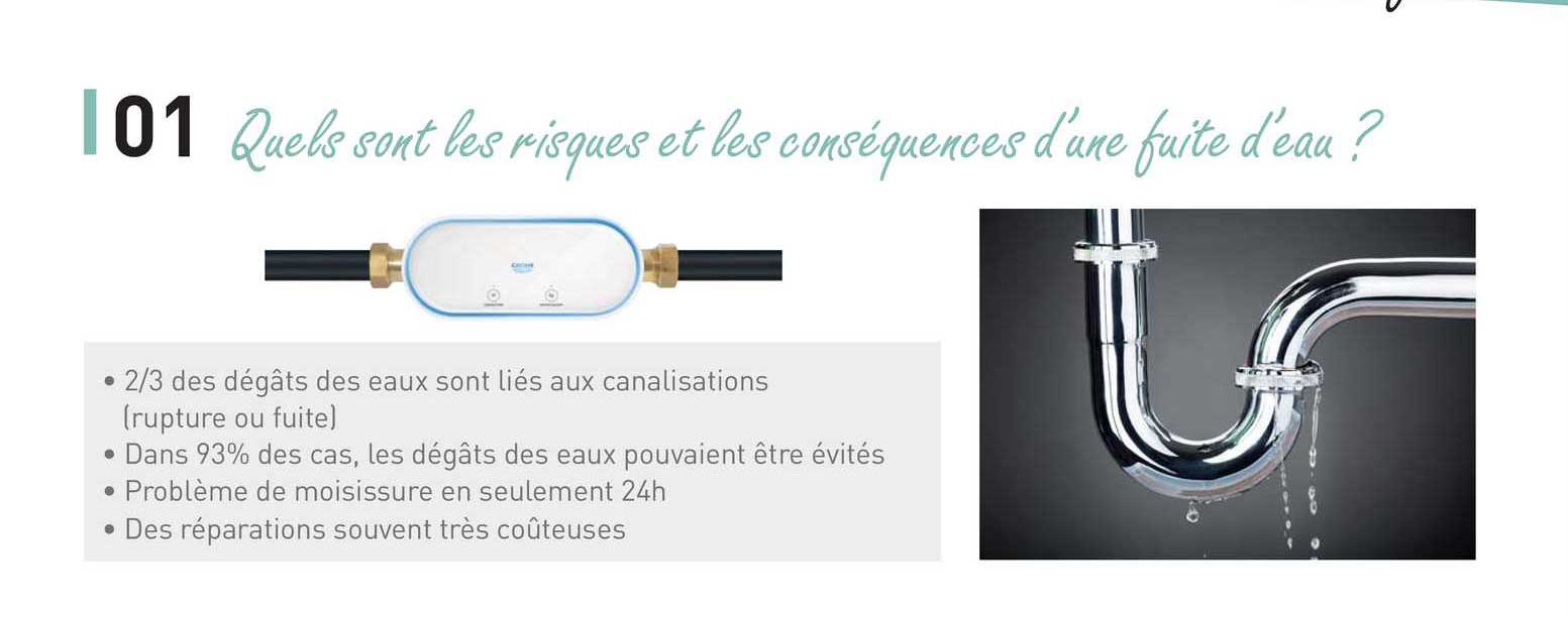 quels sont les risques et les conséquences d'une fuite d'eau ?