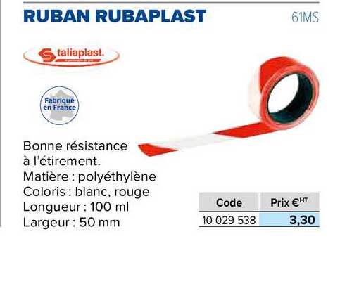 ruban rubaplast