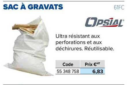 sac à gravats