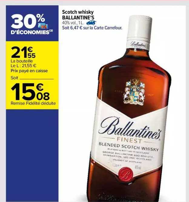 Scotch Whisky Ballantine's