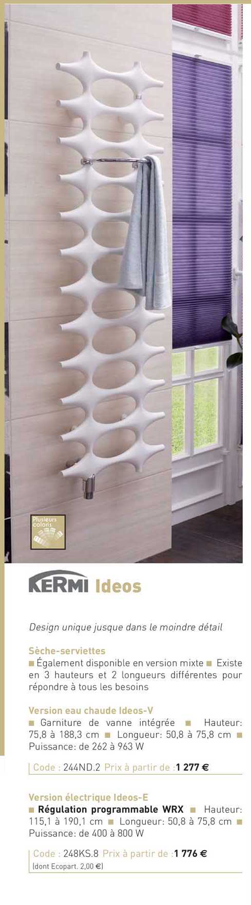 Sèche-serviettes Ideos Kermi