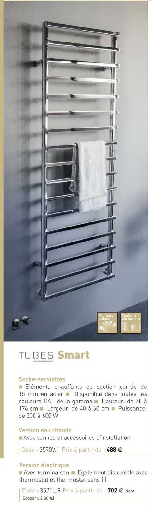 Sèche-serviettes Smart Tubes
