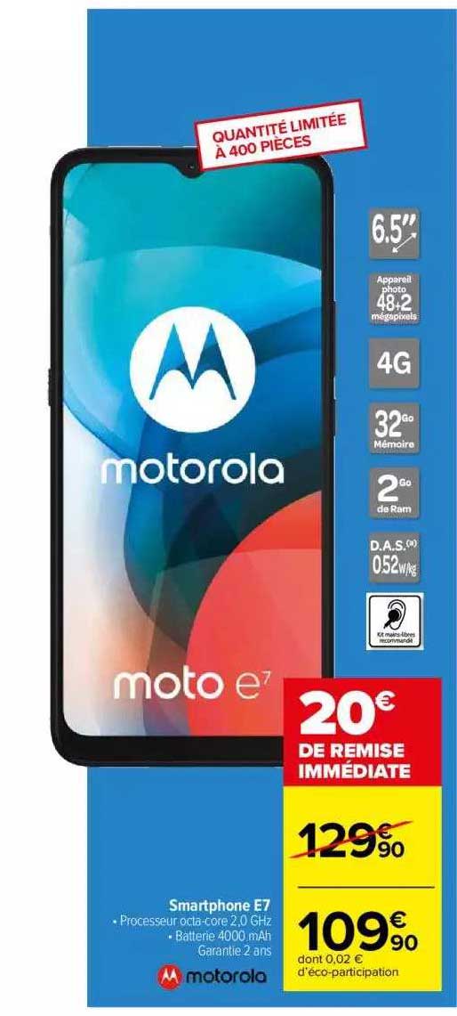 Smartphone E7 Motorola