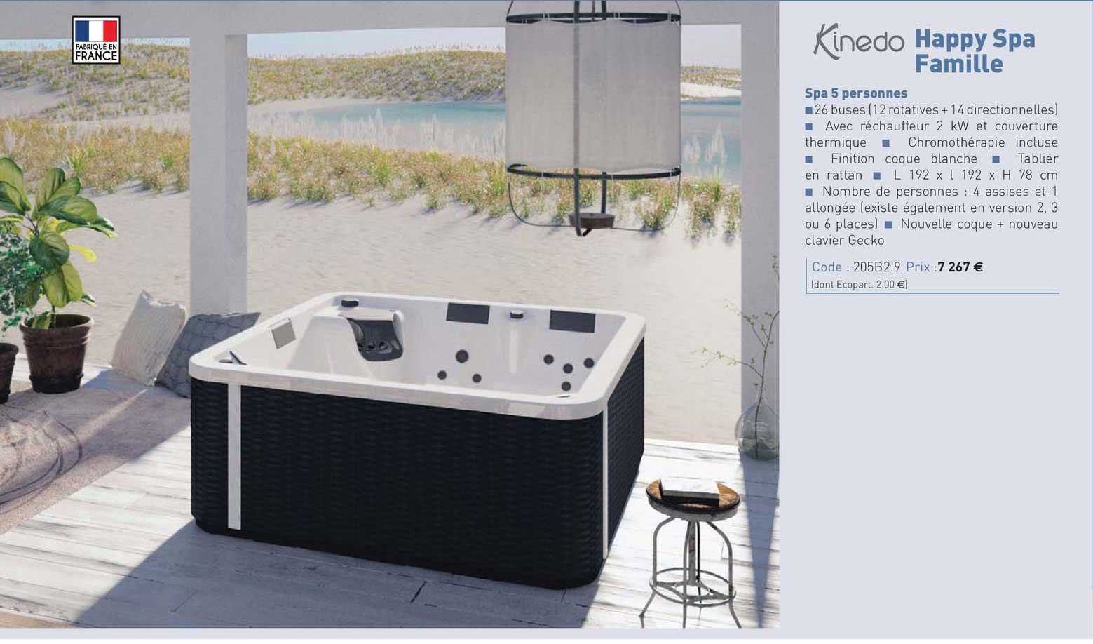 spa 5 personnes happy spa famille kinedo